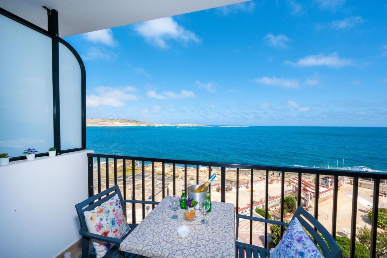 Islet Promenade Seafront 1 Bedroom Apartment With Sea View Balcony By Getawaysmalta เซนต์พอลส์เบย์ ภายนอก รูปภาพ